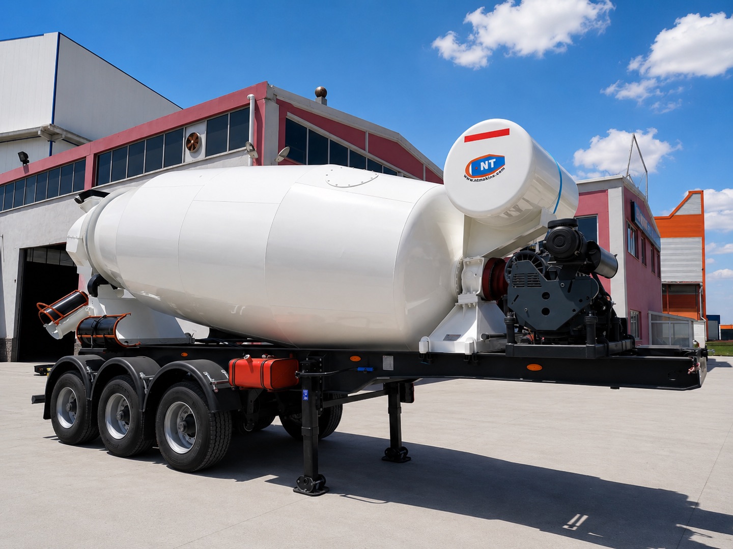 Semi-Trailer Truck Mixer gallery 4