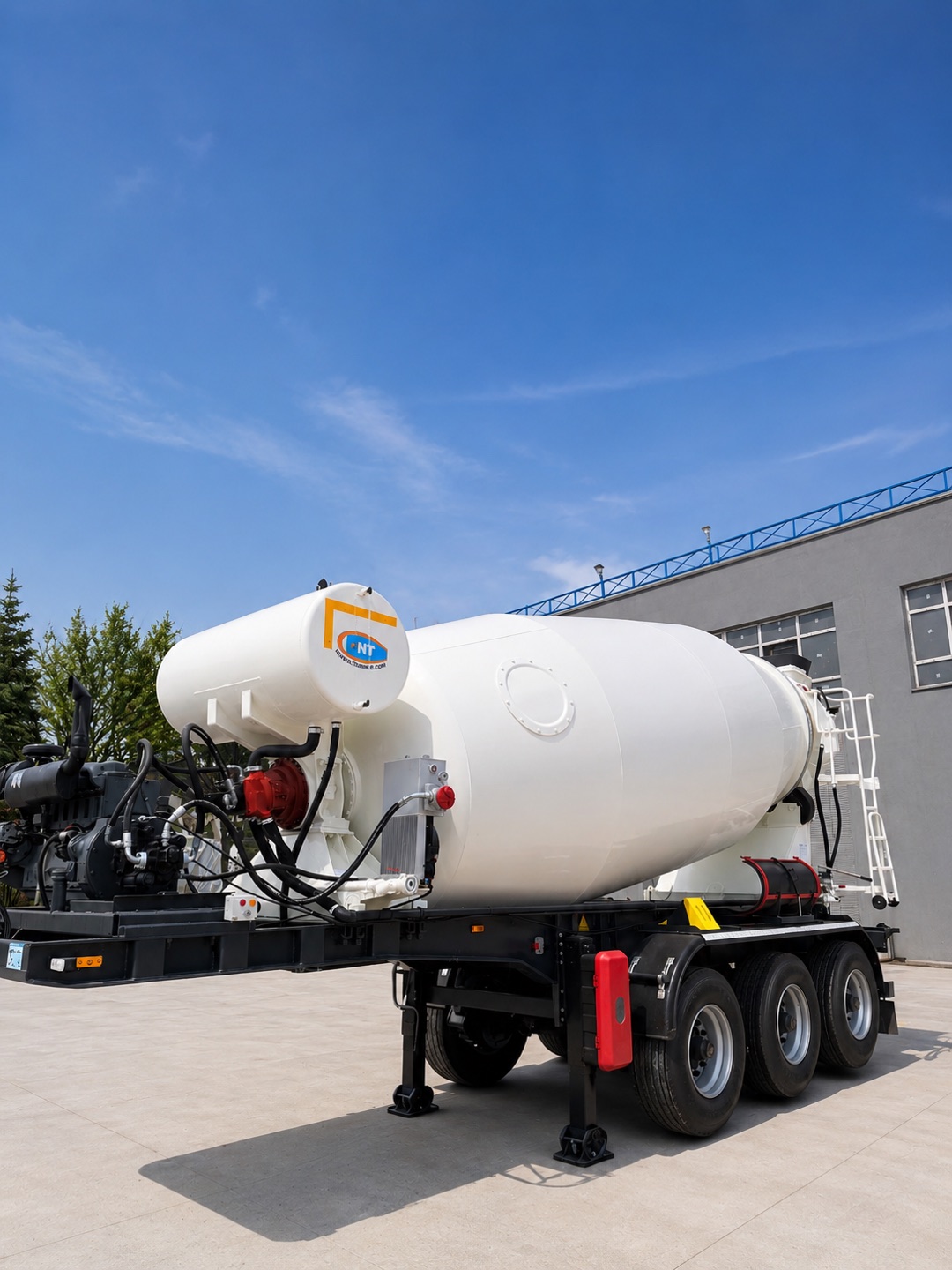 Semi-Trailer Truck Mixer gallery 7