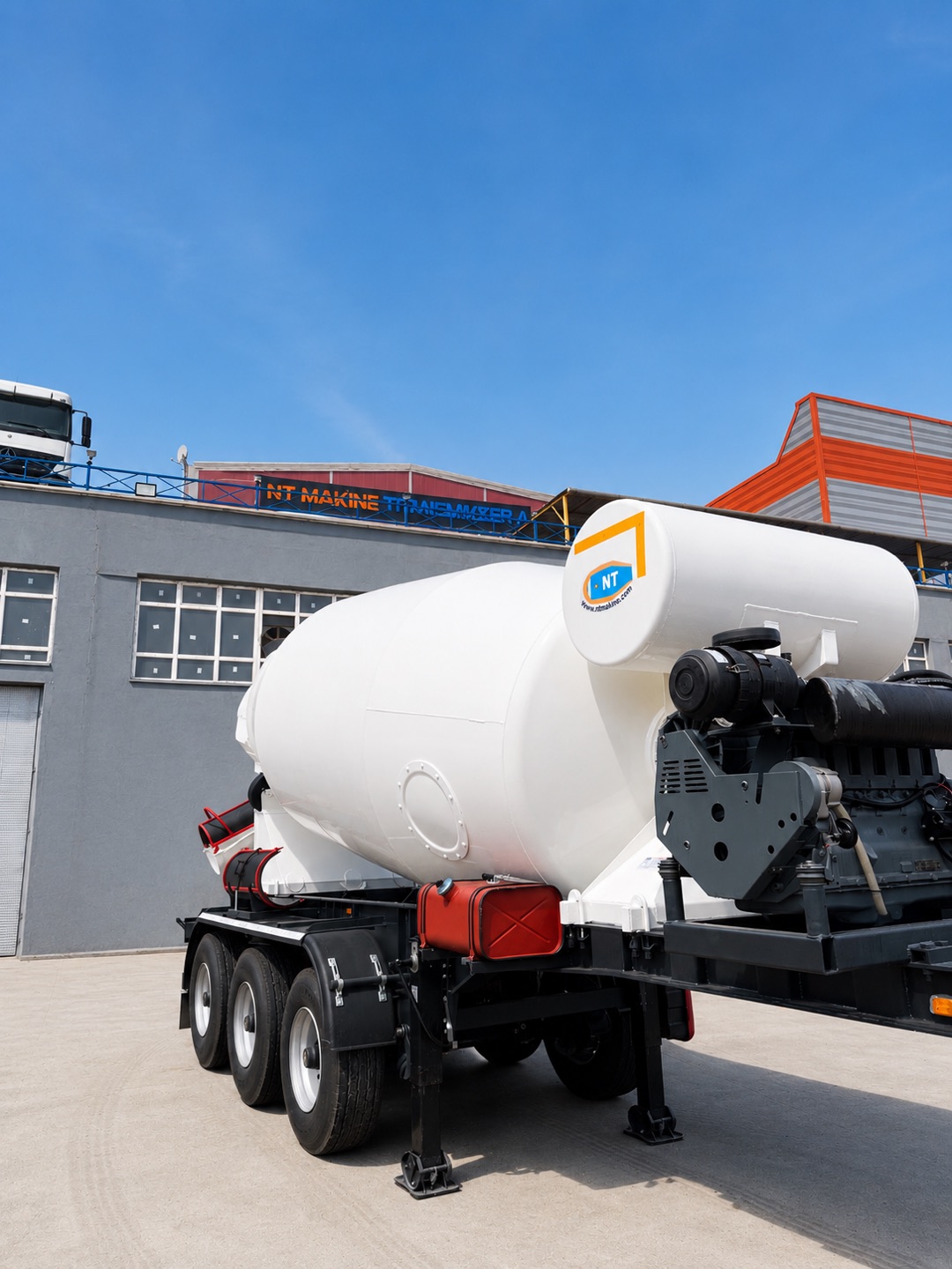 Semi-Trailer Truck Mixer gallery 8